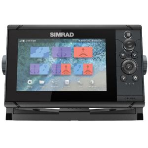 Simrad Cruise 7 with Base Chart and 83/200 Transducer (click for enlarged image)